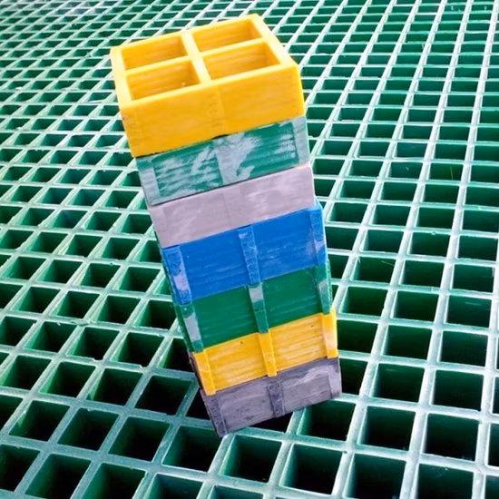 데크 트렌치 커버 배수관 보도 바닥 섬유 유리 격자 FRP 그릴